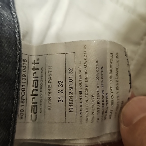 Carhartt WIP Klondike Jeans - Picture 4 of 8